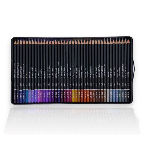 120 Buntstifte H&B colored pencils Zeichenset Künstlerbedarf Verschiedene Farben - Bild 6 von 6