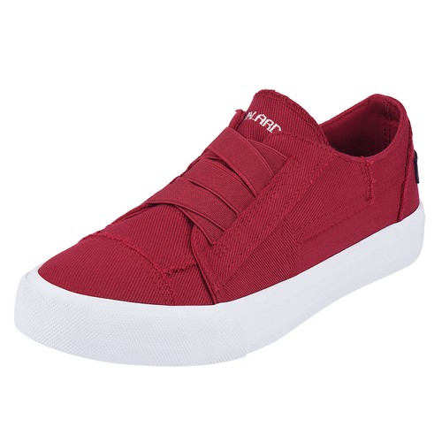 Jenn Ardor Damen Canvas Slipper Turnschuhe niedrig oben Freizeit Wanderschuhe für Tennis - Bild 72 von 83
