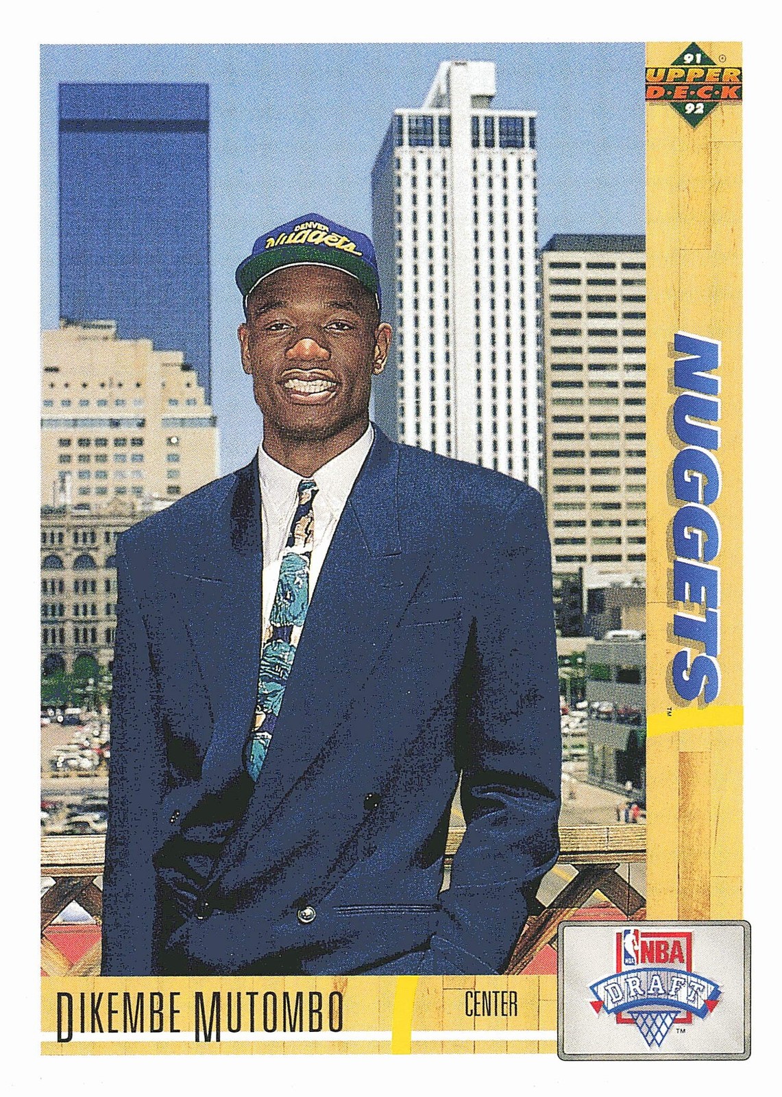 1991-92 Upper Deck #3 Dikembe Mutombo