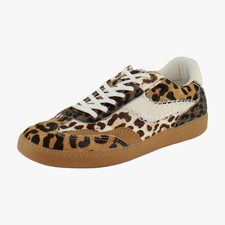 Dolce Vita Notice Stitch Womens Fashion Sneakers Leopard Multi