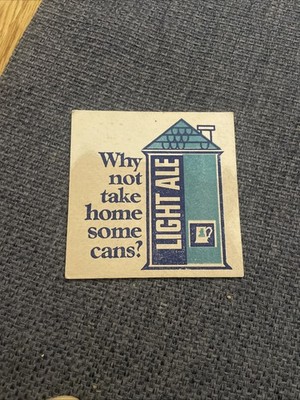 Whitbread - Light Ale - Warum nicht einige Dosen mit nach Hause nehmen? - Vintage Bierdeckel