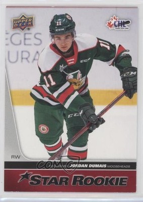 2021 Upper Deck CHL 2020-21 Star Rookies Exclusives /100 Jordan Dumais #426 4rs