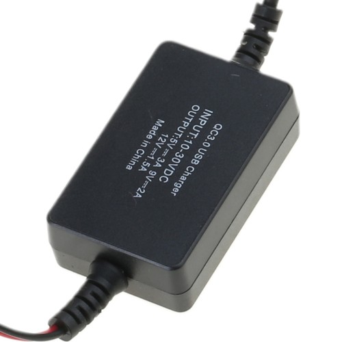 Step Down Label USB Step Down Converter DC-DC 10V-30V to 5V 3A QC3.0 Charging Module ...