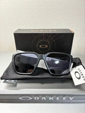 OAKLEY Oakley Matte Black Prizm Grey Square Sunglasses Japan Authentic