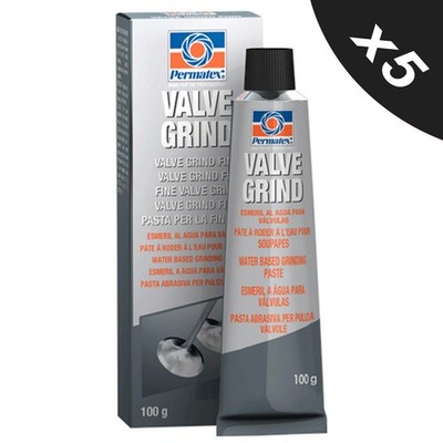 5x Permatex COARSE Grade Engine Valve Grinding Polish Lapping Paste 100g