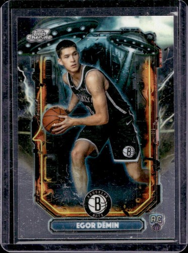 2025-26 Topps Cosmic Chrome Egor Demin Extraterrestrial Talent RC #ET-18 Nets