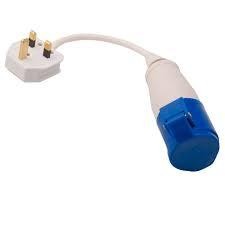 Caravan Hook Up Adapter 230V UK Mains Conversion Plug Connector Lead Camping
