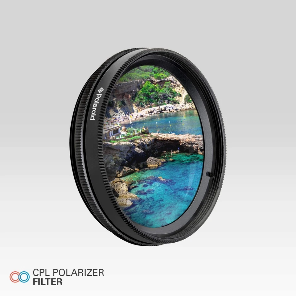 Polaroid Optics 105mm Multi-Coated CPL Circular Polarizer Filter - Image 2 of 4