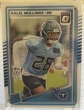 2025 Donruss Optic #262 Kalel Mullings Rookie Tennessee Titans