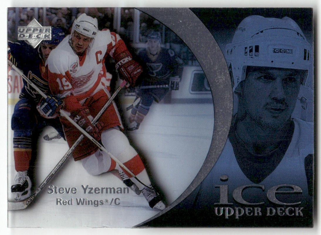 1997-98 Upper Deck Ice #89 Steve Yzerman Detroit Red Wings