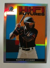 2022 Bowman #HIFI-7 Marco Luciano Hi-Fi Futures San Francisco Giants Baseball