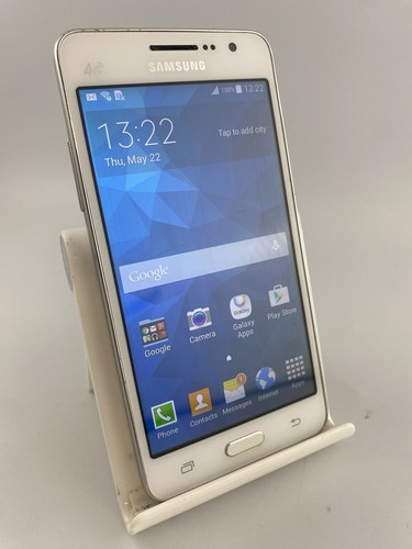 Samsung Galaxy Grand Prime White Unlocked 8GB 5.0" 8MP Android Smartphone #C10 - Picture 2 of 15
