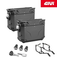 Seitentaschen Outback 37/37 + Rahmen [Givi] BMW R 1200 GS 2004 2005 2006