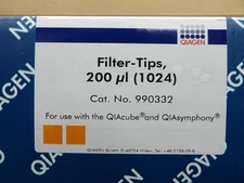 QIAGEN 990332 Filter Tips 200 ul 1024 Tips SEALED use with QIAcube, QIAsymphony