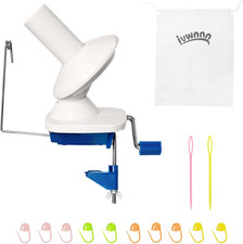 Yarn Winder Manual Yarn Ball Winder for Crocheting and Knitting 4oz Quick Ins...