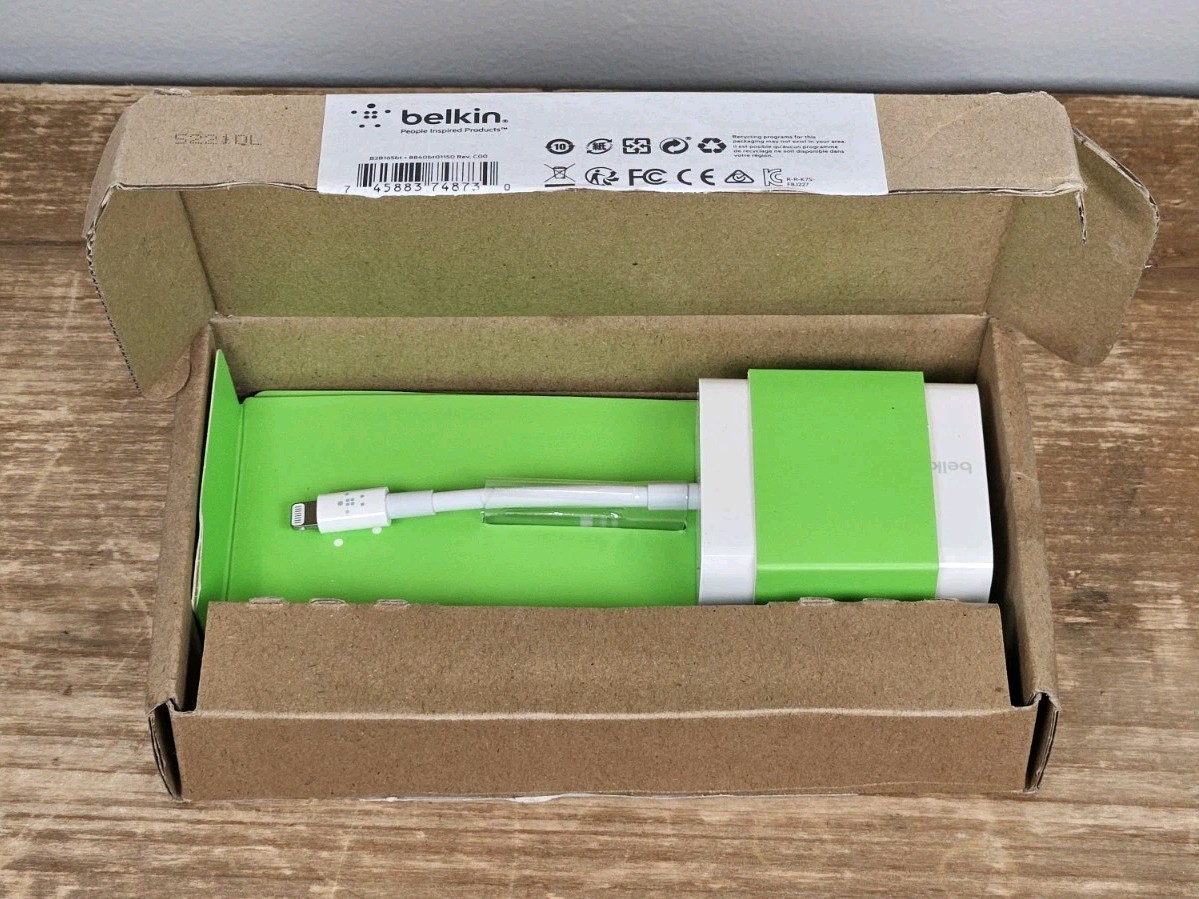 With Lightning Connector