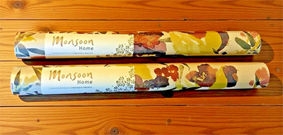 Graham & Brown x Monsoon Meadow Pflaume 30-265 Tapete x 2 Rollen Neu Versiegelt 