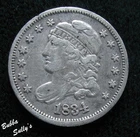 1834 Capped Bust Half Dime — photo from another recent sale