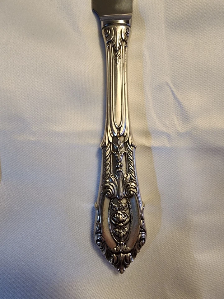 Juego de 3 piezas Wallace punta rosa plata de ley Foto 2 de 4