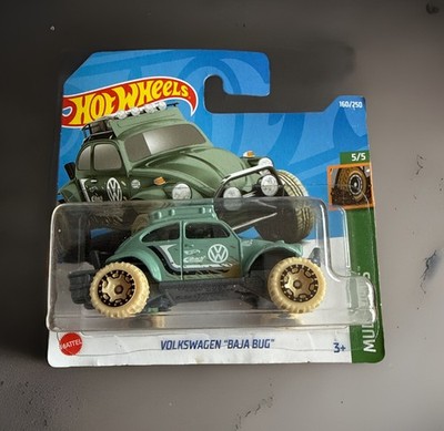 Hot Wheels Volkswagen Baja Bug - 2022 Mud Studs 5/5 ovp/neu 1:64 in Olivgrün