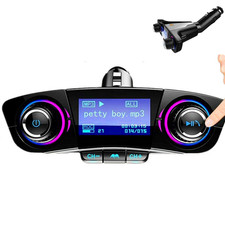 Bluetooth Car Kit MP3 Player FM Transmitter Wireless Radio Adapter USB Charger