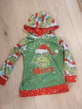 Boutique Grinch Girls 3 T Hoodie