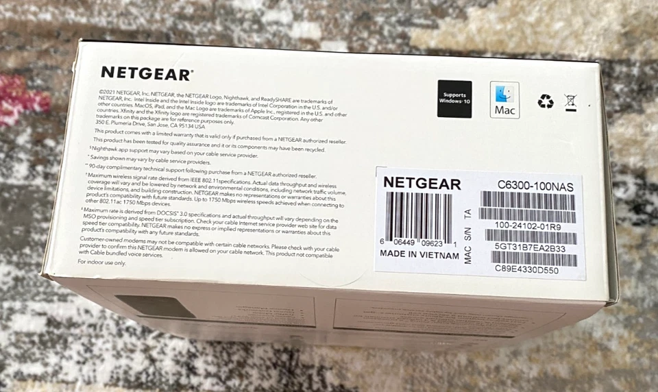 NETGEAR AC1750 WIFI Cable 680 Mbps Model Router Wireless AC - Image 4 of 4