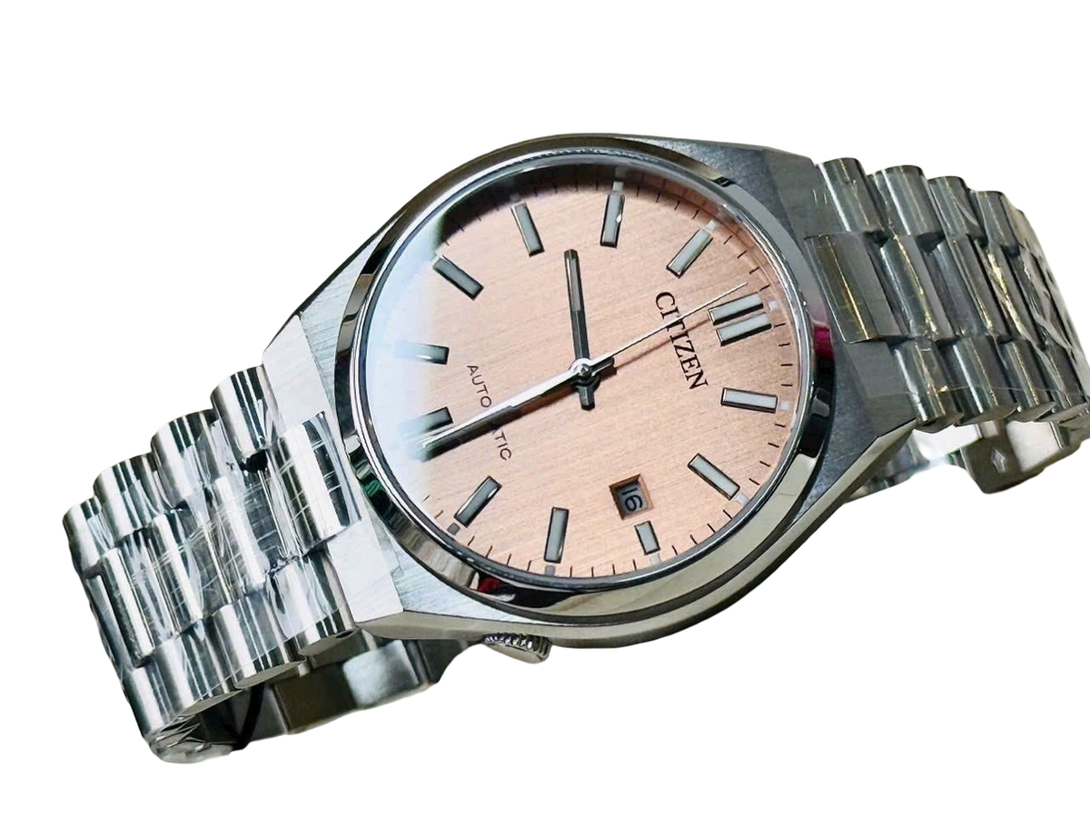 Citizen Tsuyosa Automatic Sapphire Beige Dial Men's Watch NJ0159