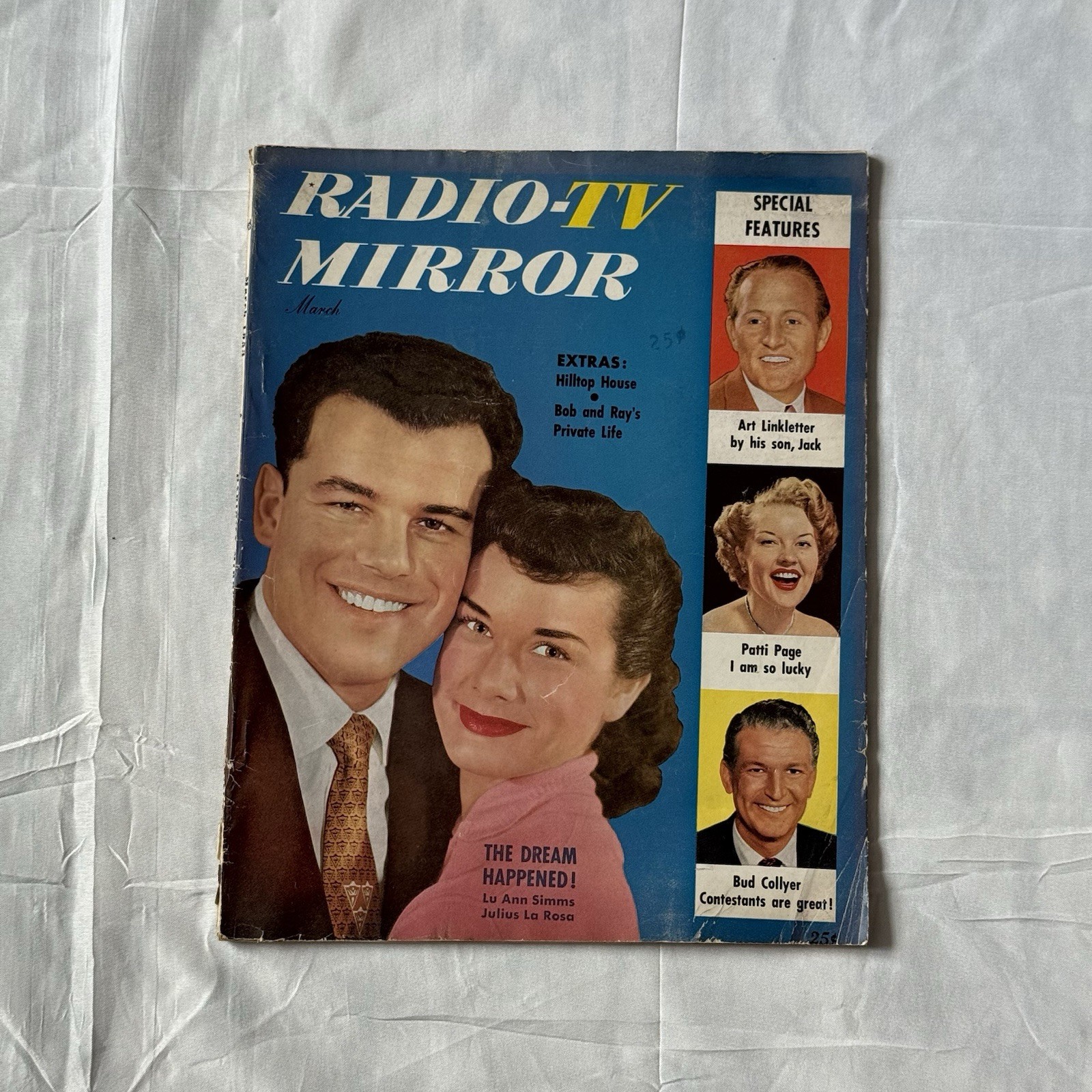 Radio-TV Mirror March 1953 – Lu Ann Simms & Julius La Rosa