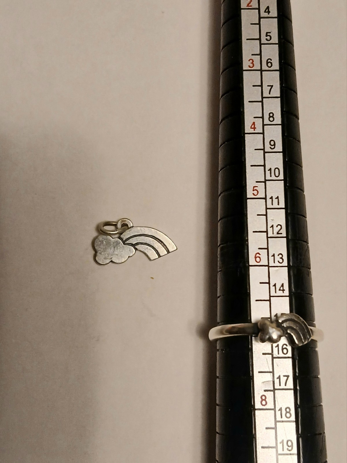 Retired James Avery Rainbow & Cloud Bundle,  Ring… - image 10