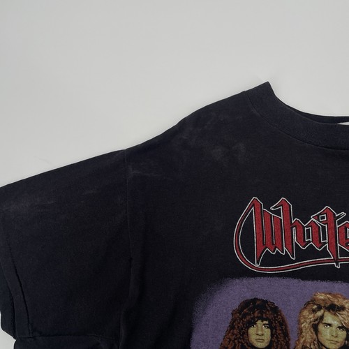 Vtg 1988 White Lion Rock N Roar Tour Shirt Single Stitch Double Sided Band Tee - Picture 14 of 15