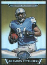 2011 Topps Platinum Gold #85 Brandon Pettigrew Detroit Lions 3236