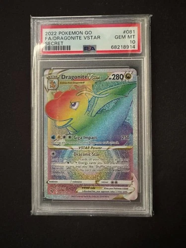 Dragonite VSTAR #081 PSA 10