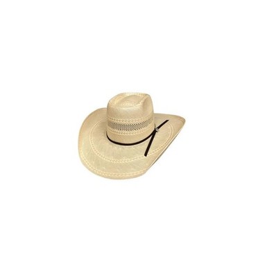 NEW BULLHIDE GLEASON 100X 6 3/4 Straw Cowboy PBR Hat - (NATURAL/TAN) Color