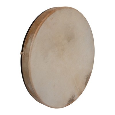 Dobani Pretuned Goatskin Head Wood Frame Drum w/ Beater 14-by-2-inch