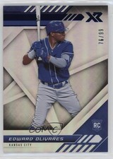2021 Panini Chronicles Xr Blue 76/99 Edward Olivares #5 1i3m