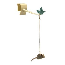 OurPet's Play-N-Squeak Batting Practice Interactive Cat Toy Cat Toys for Sti...