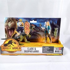 Jurassic World Dominion Claire  Dilophosaurus Dinosaur NEW RETIRED