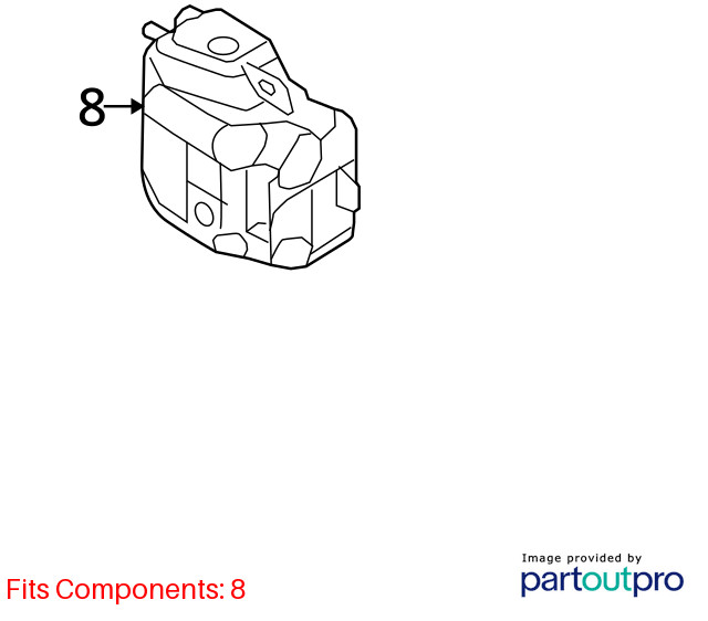 Audi R8 2008-2015 Washer fluid