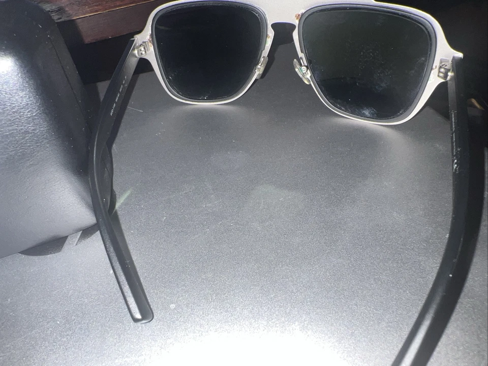 Óculos de Sol Aviador Polarizado Masculino Versace - Preto - Imagem 3 de 4