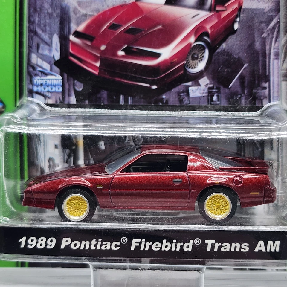 UH Greenlight 89 1989 Pontiac Firebird Trans Am Muscle Car Garage VHTF Rare  - Image 3 of 4