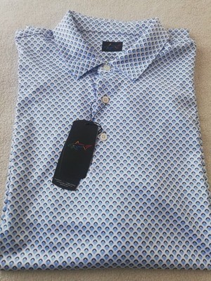 Greg Norman Men's Size XLarge Polo Golf Technical Performance Short Sleeve New