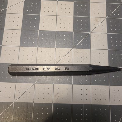 Williams Center Punch P-32 1/2 Inch