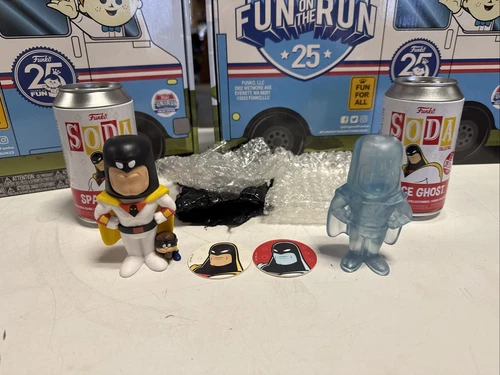 FUNKO POP 2023 FUN ON THE RUN EXCLUSIVE SODA SPACE GHOST Common & CHASE Lot Of 2