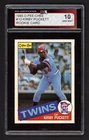 1985 OPC #10 KIRBY PUCKETT ROOKIE CARD KSA 10 GEM MINT