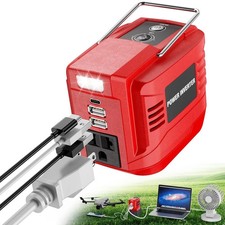 200W Power Inverter for Milwaukee 18V, DC 20V to AC 110V Inverter, Portable P...