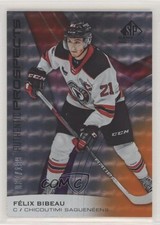 2019-20 Upper Deck SP Game Used CHL Edition Orange 30/199 Felix Bibeau #60 z6b