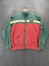 Minnesota Wild Old Time Hockey Full Zip Sweater XL Causeway Collection  NHL