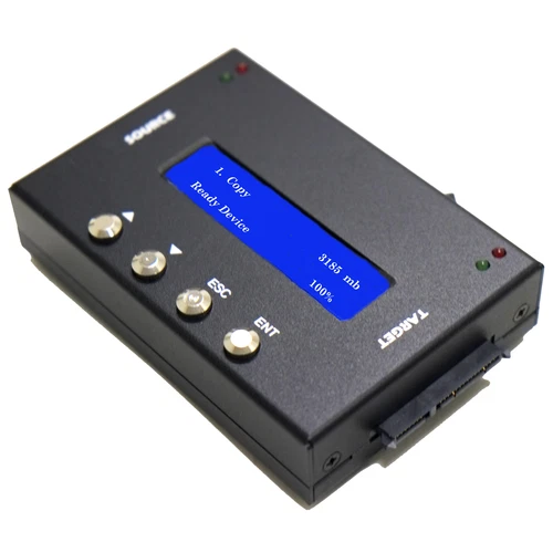 EZ Dupe 1 to 1 Hard Drive Duplicator - SATA HDD SSD Cloner (HDMini) 9GB/Min