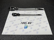 Snap-on Tools Usa New 2pc Mix Drive Multi-position Head Ratchet Set T72mp F80mp
